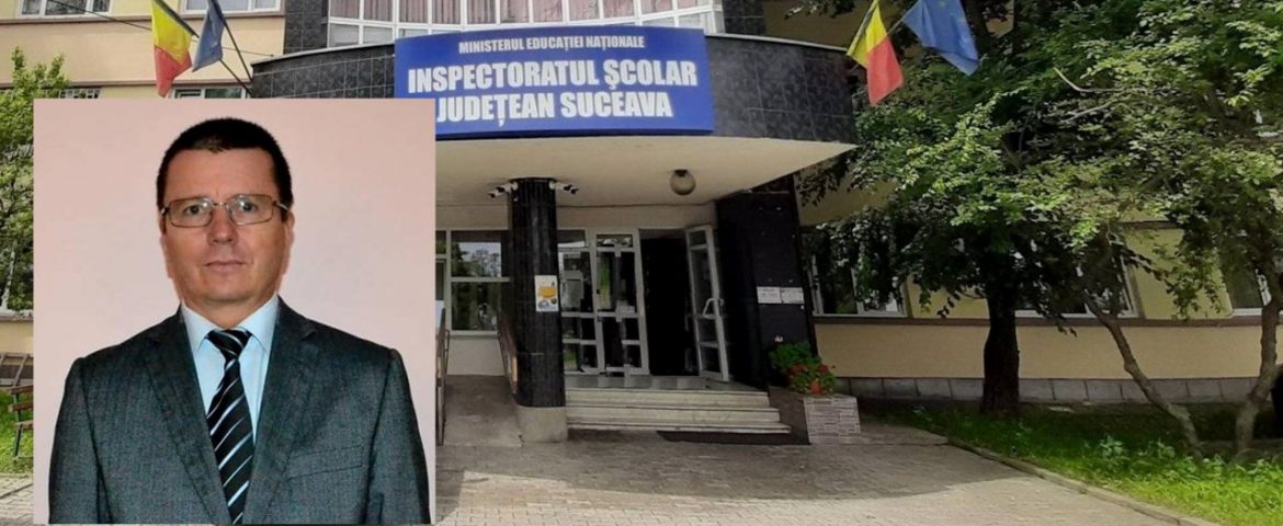Profesorul rădășenean Grigore Bocanci este noul șef al Inspectoratului Școlar Județean Suceava