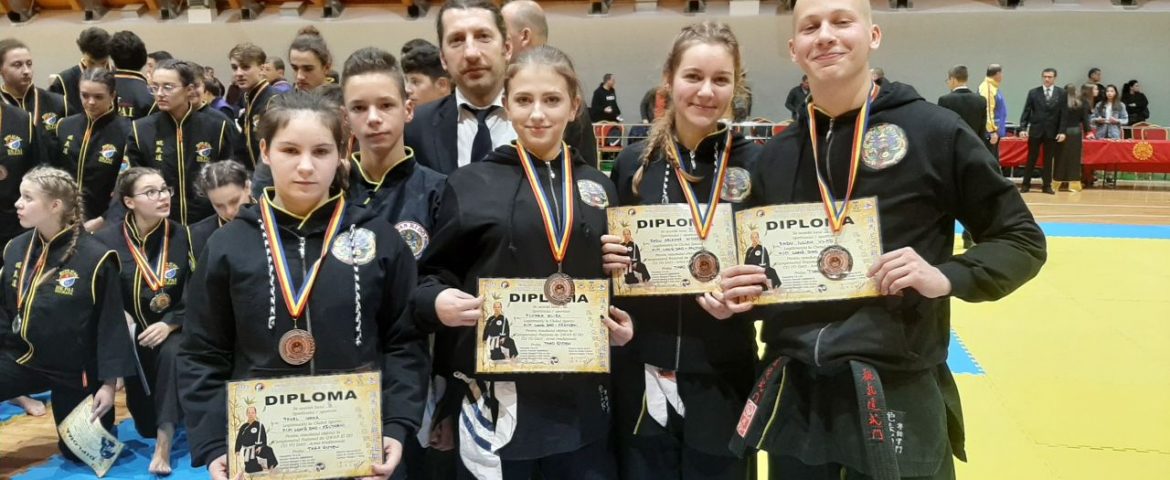 Fălticenenii au obținut cinci medalii la Campionatul Național de Qwan Ki Do – arme tradiționale