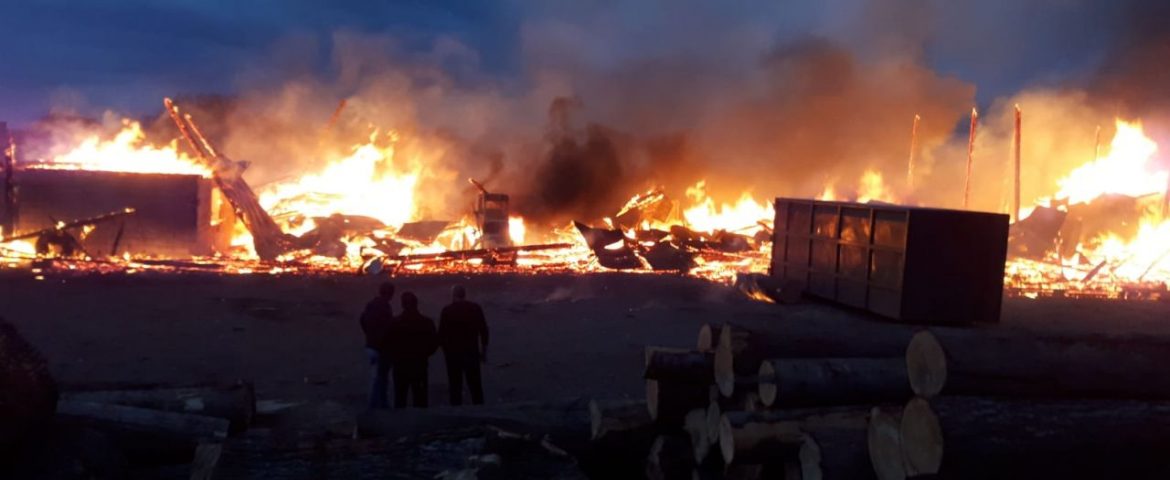 Incendiu de proporții în comuna Cornu Luncii