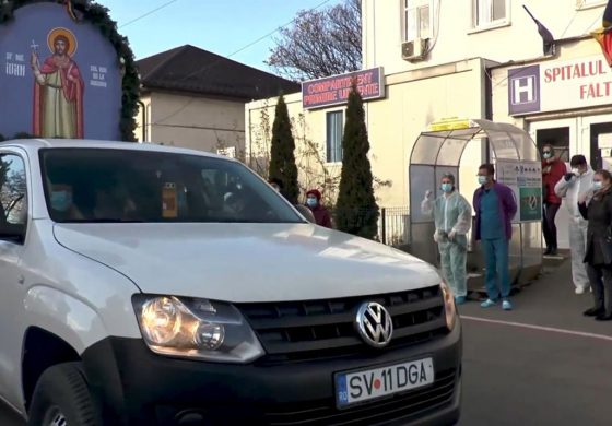 Moaștele Sfântului Mare Mucenic Ioan cel Nou au adus binecuvântare la spitalul din Fălticeni, la așezămintele Sfântul Andrei și Buciumeni și la mănăstirile Probota, Cămârzani, Râșca și Slatina