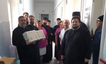 Preoții din Protoieria Fălticeni au donat un nou set de aparatură modernă pentru spitalul municipal