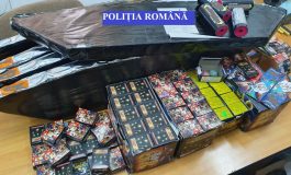 Peste 74 de tone de articole pirotehnice au fost fost confiscate în urma acțiunii “Foc de artificii”
