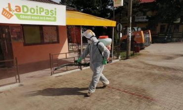 Campanie amplă de dezinfecție în comuna Drăgușeni