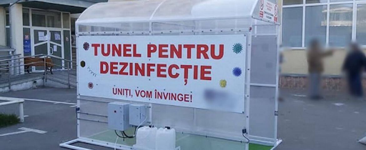 Școlile și colegiile din municipiul Fălticeni vor primi luna aceasta tuneluri sanitare pentru dezinfecție