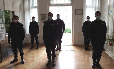 Elevii SMSJ Fălticeni au depus Jurământul militar la sediile unităților în care își desfășoară practica