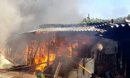 Incendiu puternic într-o gospodărie din Vadu Moldovei. Proprietarul casei s-a ales cu arsuri pe mâini