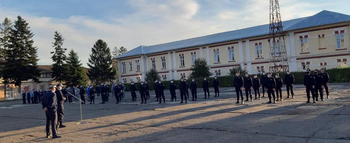 Examen de absolvire la Școala Militară de Subofițeri „Petru Rareș” Fălticeni