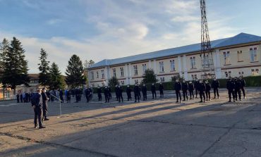 Examen de absolvire la Școala Militară de Subofițeri „Petru Rareș” Fălticeni