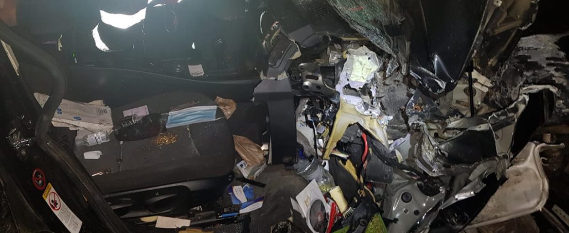 Şoferul implicat în accidentul rutier din Mălini era băut şi nu s-a conformat semnalului de oprire al poliţiştilor