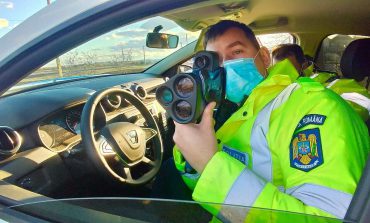 Polițiștii din Fălticeni au „extras” 20 de vitezomani din traficul auto. Șoferi depistați cu 145 și 152 km/h