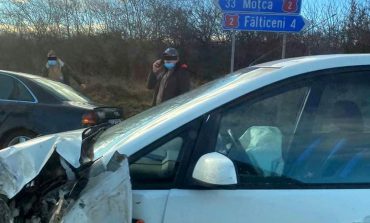 Accident rutier la ieșirea din Fălticeni spre Vadu Moldovei