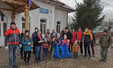 10 tone de deșeuri au fost strânse în două acțiuni de ecologizare desfășurate în Comuna Râșca
