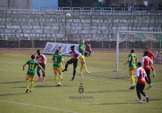 Șomuz Fălticeni pierde la limită confruntarea din campionat cu Foresta Suceava