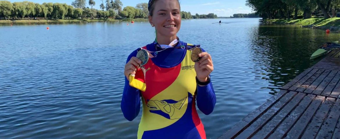 Canotorii din Baia, Preutești și Râșca sunt campioni europeni! Magdalena Rusu este dublu medaliată cu aur