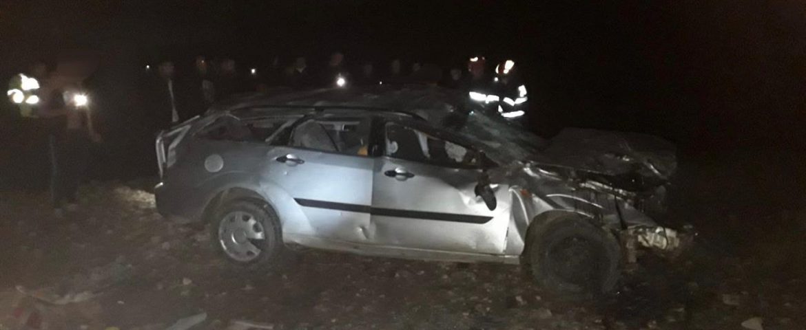 Accident mortal pe raza satului Bogata. Un autoturism s-a răsturnat de pe podul aflat peste râul Moldova