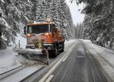 Circulația pe drumurile din zona Fălticeni se desfășoară fără probleme. Autoturisme blocate în zona de munte