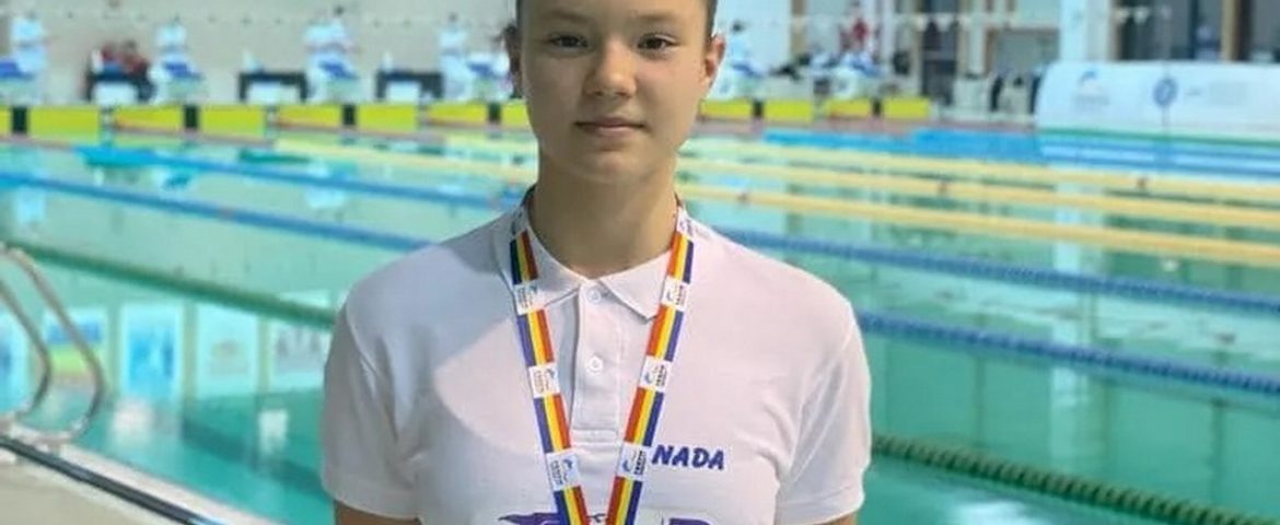 Fălticeneanca Aissia Prisecariu participă cu Lotul Național al României la un concurs internațional de înot