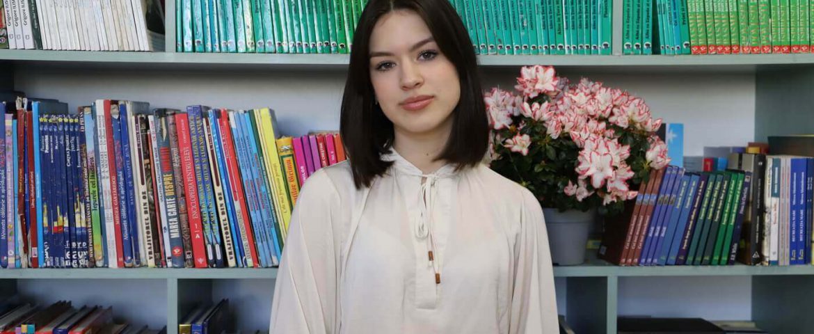Daria Purdilă reprezintă Școala „Ion Irimescu” și municipiul Fălticeni la Olimpiada Națională de Limba Engleză