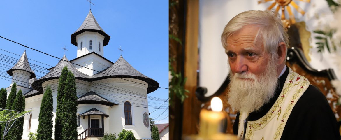 Momente înălțătoare la hramul Bisericii Albe din Rădășeni. Flori și gânduri bune pentru preotul Petru Irimescu
