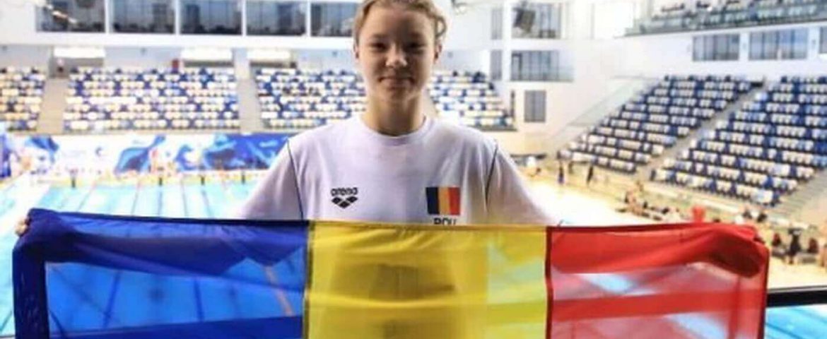 Felicitări Aissiei Prisecariu! Sportiva din Fălticeni s-a clasat pe locul 6 în finala Campionatului European de Înot