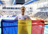 Fălticeneanca Aissia Prisecariu este vicecampioana Europei la înot juniori. Medalie de argint la 200 de metri spate