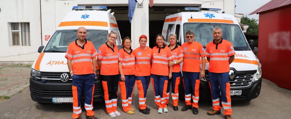 28 iulie este Ziua Ambulanței din România. Echipajele Stației din Fălticeni au sărbătorit prin muncă. Au salvat vieți