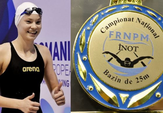 Fălticeneanca Aissia Prisecariu obține trei noi titluri de campioană națională. Ea devine prima româncă ce înoată suta de metri sub un minut. Noi recorduri stabilite!