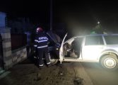 Accident rutier grav în comuna Bogdănești. Autoturism intrat într-un cap de pod. Un bărbat și-a pierdut viața
