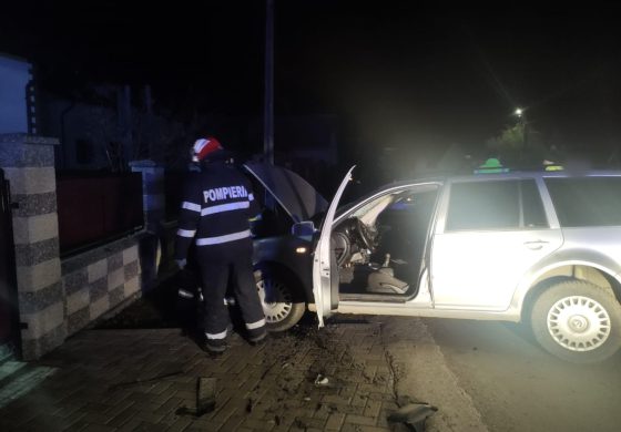 Accident rutier grav în comuna Bogdănești. Autoturism intrat într-un cap de pod. Un bărbat și-a pierdut viața