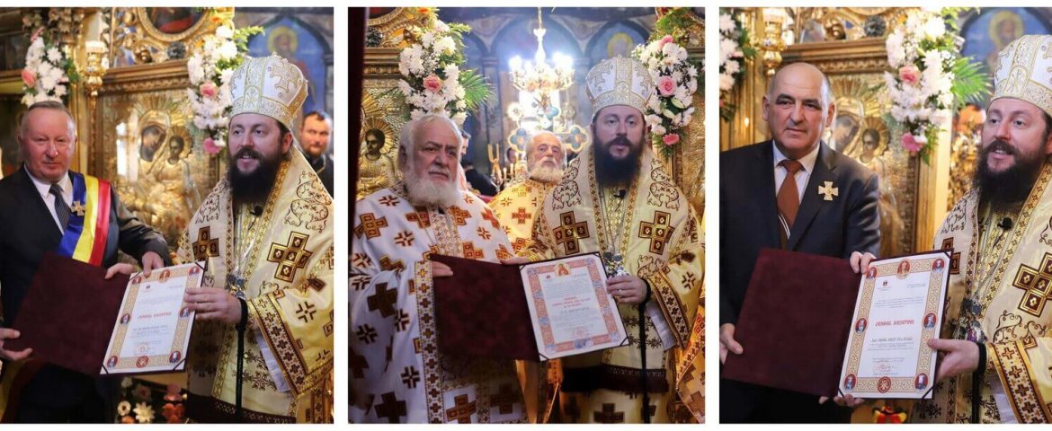 Distincții de vrednicie pentru preotul Constantin Rotar, primarul Neculai Perju și inginerul Paul Buhlea. Titluri conferite în zi de sărbătoare pentru rădășeneni