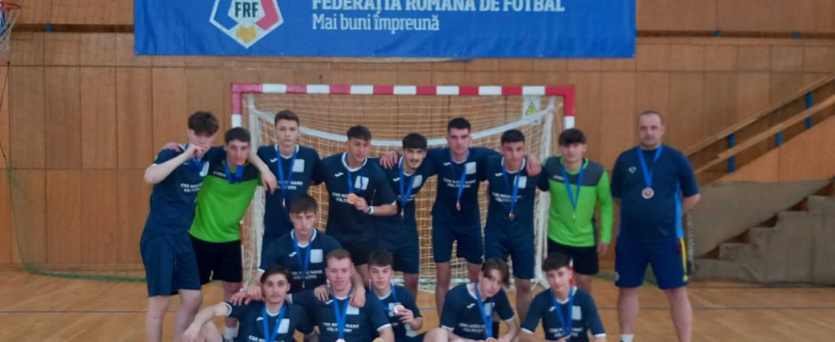 Sportivii de la CSS „Nicu Gane” Fălticeni au încheiat Campionatul Național de Futsal pe locul al treilea