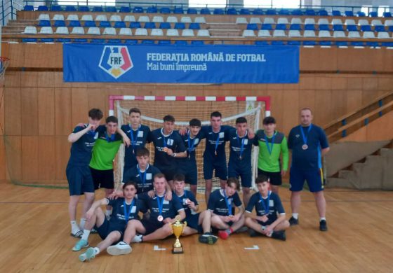 Sportivii de la CSS „Nicu Gane” Fălticeni au încheiat Campionatul Național de Futsal pe locul al treilea