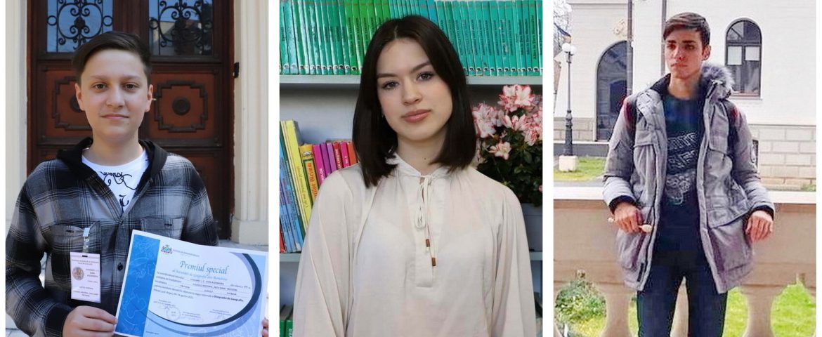 Trei elevi din Fălticeni s-au întors cu premii de la Olimpiadele Naționale de Istorie, Limba Engleză și Geografie