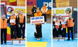 Sportivii din Fălticeni au obținut trei titluri de vicecampioni naționali la Qwan Ki Do și cinci medalii de bronz