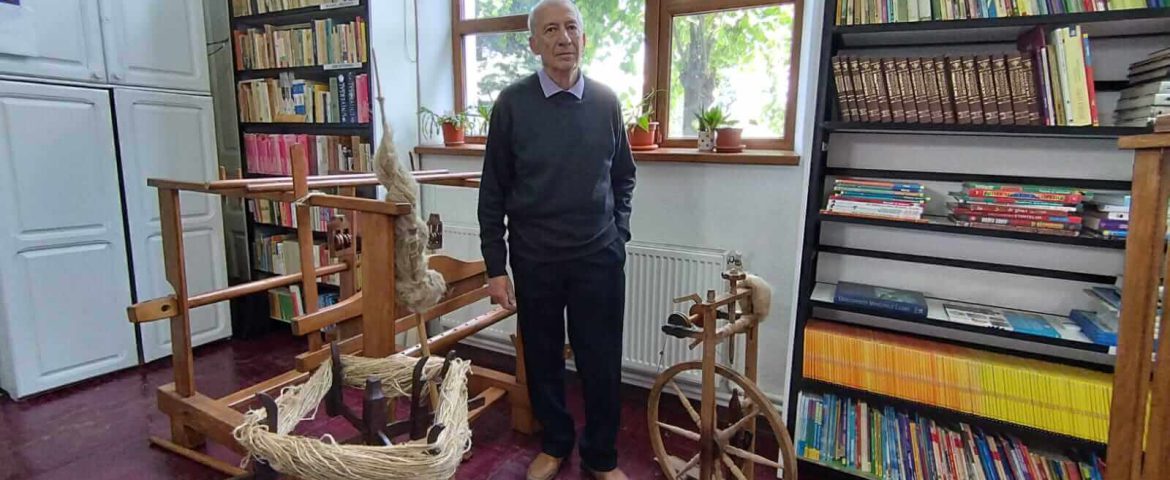 Învățătorul Gheorghe Popa va deschide un mic muzeu etnografic și la Școala Gimnazială „Alexandru Ioan Cuza”
