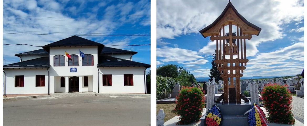 Dublu eveniment în satul Lămășeni. Duminică vor fi sfințite Căminul Cultural și noul Monument al Eroilor