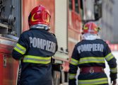 Incendiu puternic în comuna Mălini. Flăcările se manifestă la spălătoria și vulcanizarea auto din centrul localității