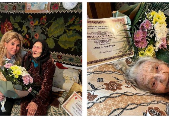 Două bunici din comuna Baia au împlinit 102 și 103 ani. Primarul Maria Tomescu le-a oferit „Diploma Omagială”
