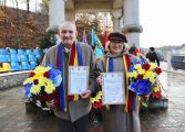 Generalul dr. (r) Marius Crăciun și soția acestuia au primit titlul de Cetățean de Onoare al Comunei Cornu Luncii