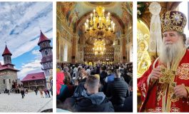 Zi de binecuvântare și sărbătoare la Mănăstirea Sfântul Mucenic Mina. Patru arhierei au oficiat slujba de hram