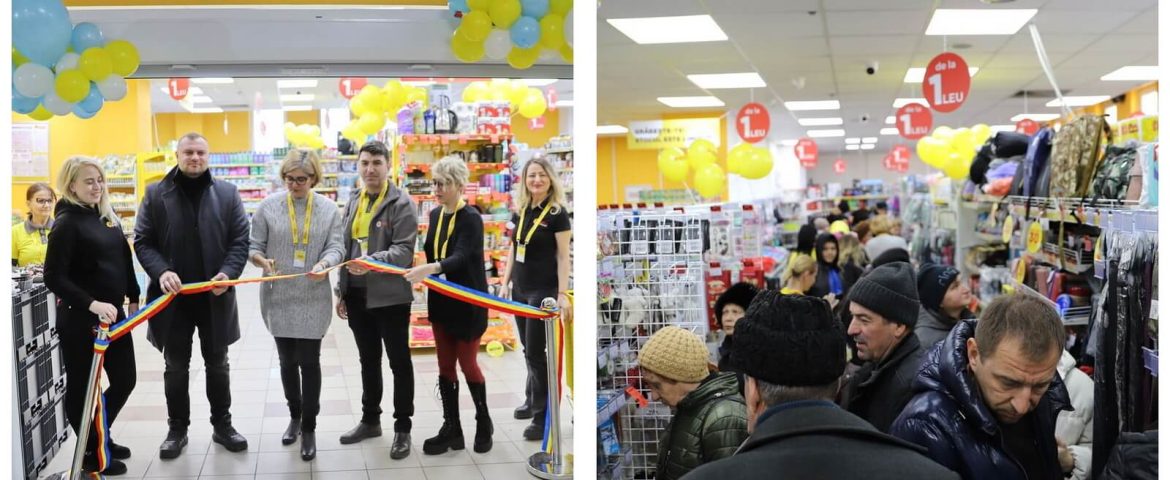 Aurora Multimarket și-a deschis porțile la Fălticeni. Numeroși clienți au venit la deschiderea primului magazin