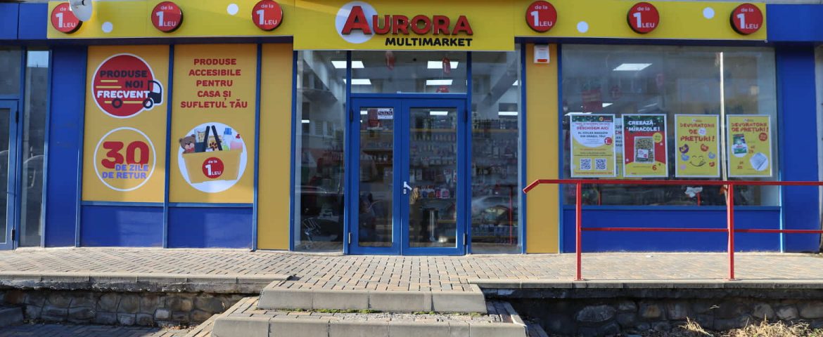 Aurora Multimarket inaugurează al doilea magazin în Fălticeni. Marea deschidere are loc pe 22 decembrie