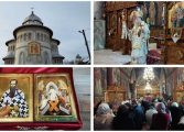 Anul Nou pe stil vechi. Sărbătoarea Sfântului Ierarh Vasile. Slujbă arhierească oficiată la Catedrala din Fălticeni