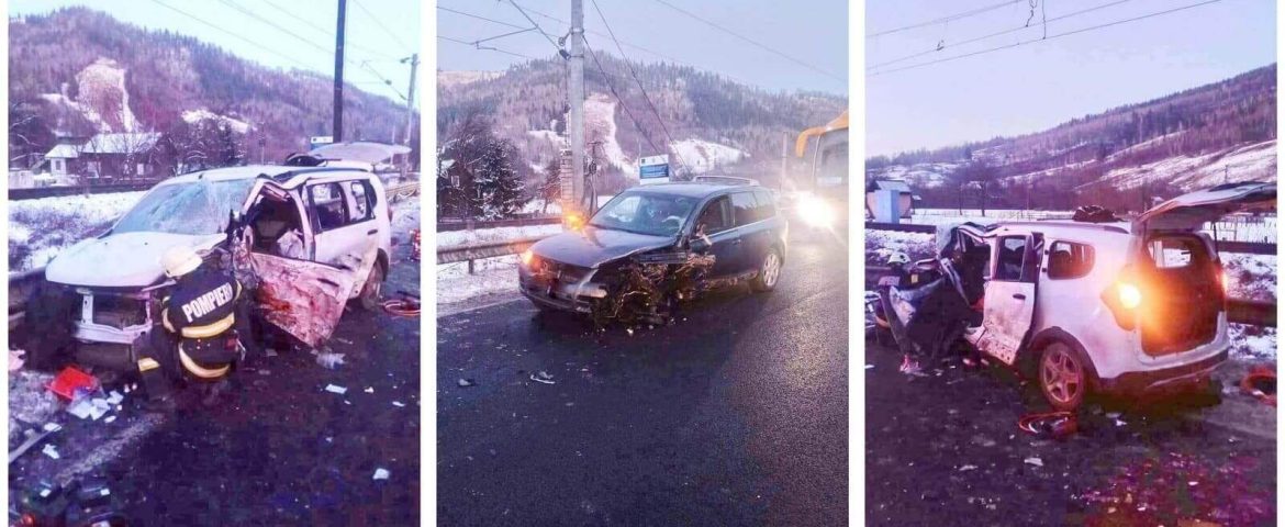 Accident soldat cu patru persoane încarcerate. Un șofer din comuna Dolhești și-a pierdut viața. El avea 30 de ani