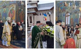 Duminică binecuvântată la Mănăstirea Buciumeni. Slujbă arhierească oficiată de Prea Sfințitul Damaschin