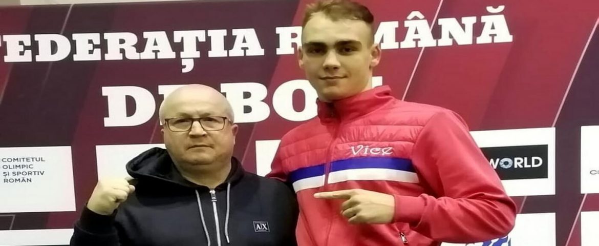 Fălticeneanul Răzvan Ciobanu s-a calificat în finala Cupei României la Box. Campionul țintește medalia de aur