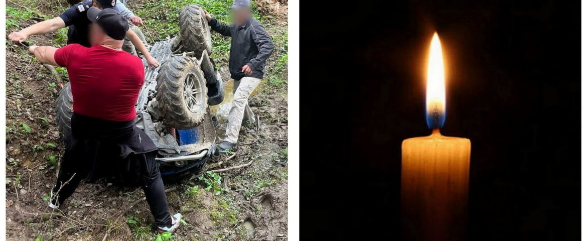 Sfârșit tragic pentru un bărbat din comuna Baia. Un ATV s-a răsturnat peste el. Consătenii l-au găsit într-o pădure
