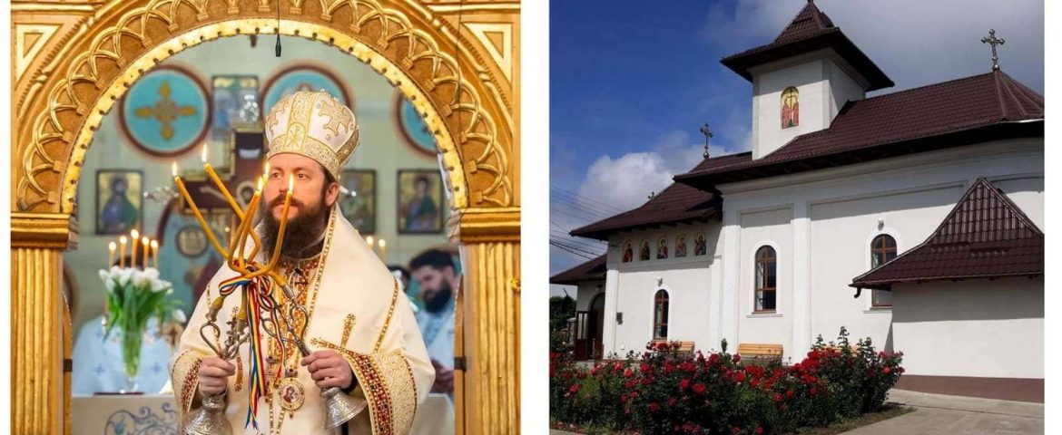 Liturghie Arhierească la Biserica Sfinții Adrian și Natalia din Lămășeni. P.S. Damaschin va oficia slujba de Florii