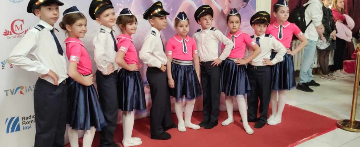 Copiii talentați din Fălticeni au cucerit juriul unui Concurs Internațional de Dans. Ei s-au clasat pe locurile 1 și 2