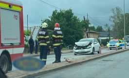 Evenimente rutiere produse în municipiul Fălticeni. Două tamponări au avut loc pe străzile Sucevei și 1 Mai